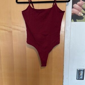 Women’s Burgundy One Piece
